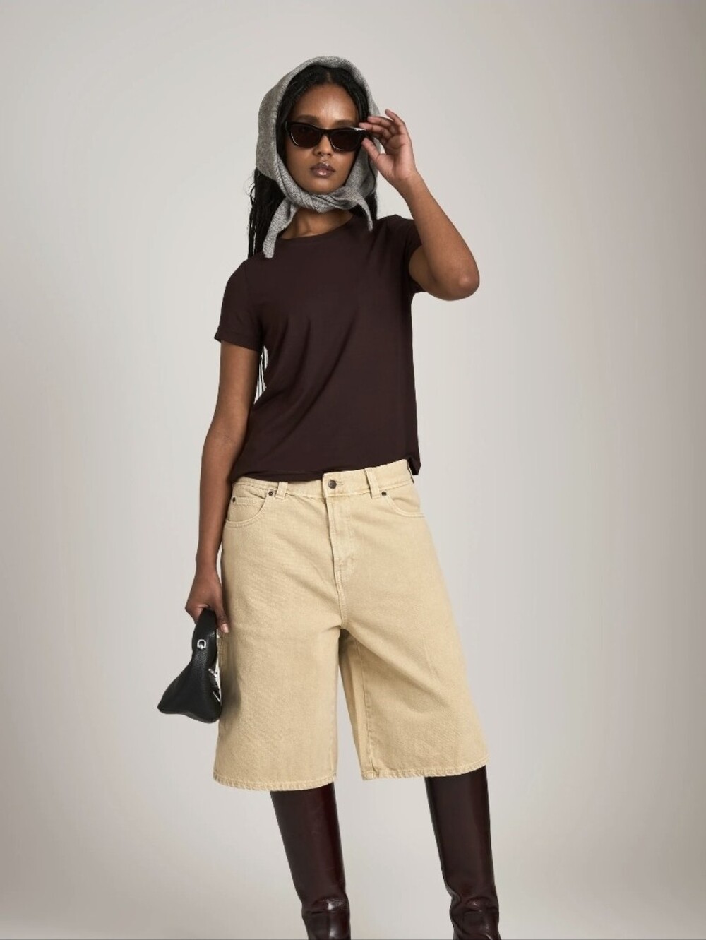 Plenty Modal Fudge Brown Virgo Tee
